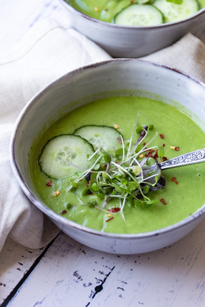 vegan gazpacho soup 