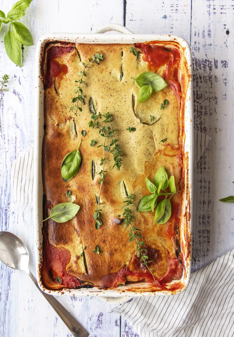 Vegan Zucchini Lentil Lasagna