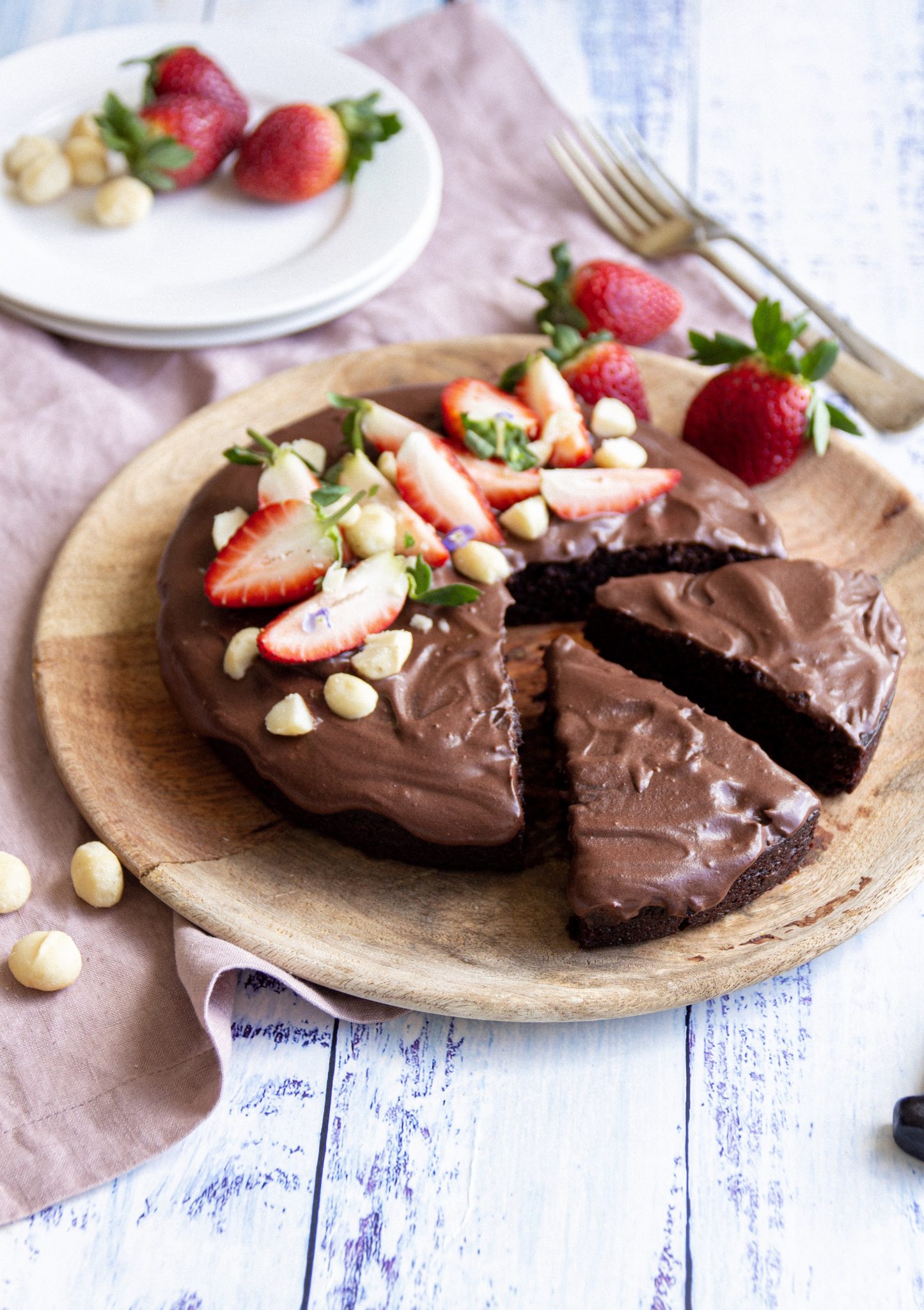 vegan gluten free chocolate mud cake