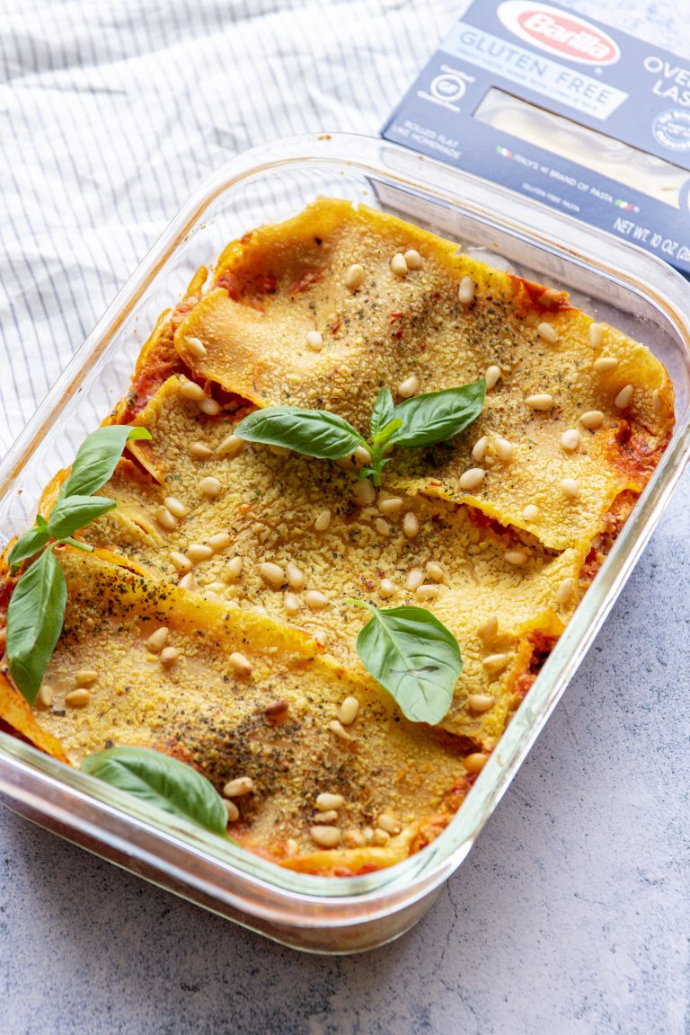 Vegan Zucchini Lasagna with Cashew Cheese