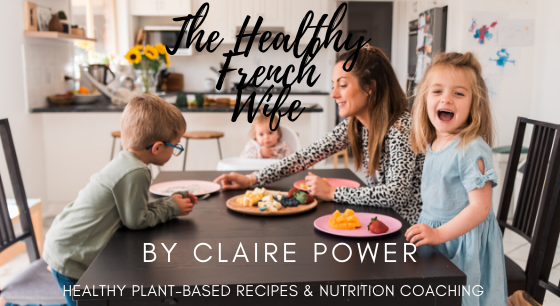 Vegan Nutritionist - Claire Power | Healthyfrenchwife logo