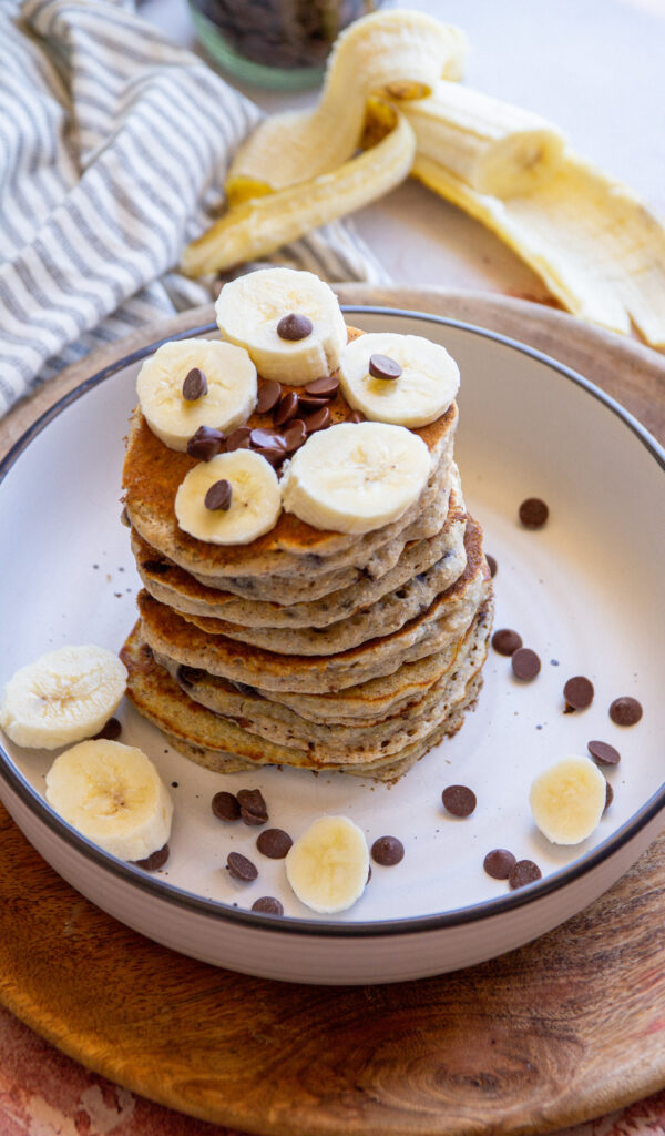 vegan recipe for banana pancakes