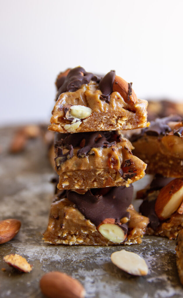 almond butter snickers recipe