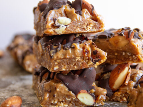 almond butter snickers
