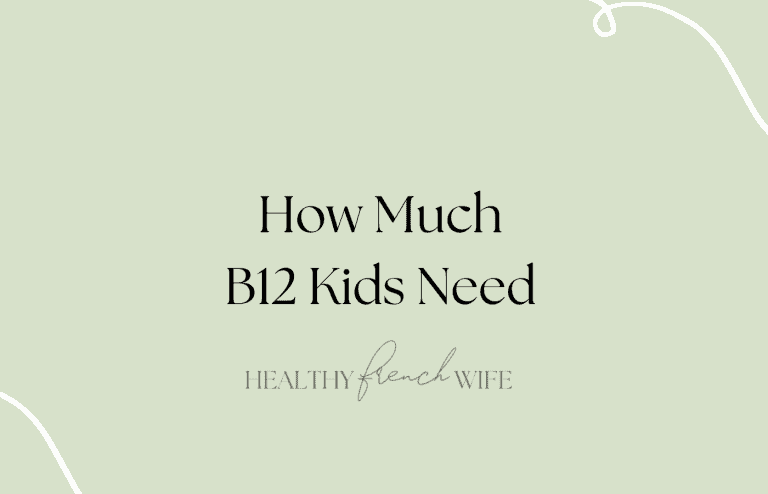 How much B12 kids need