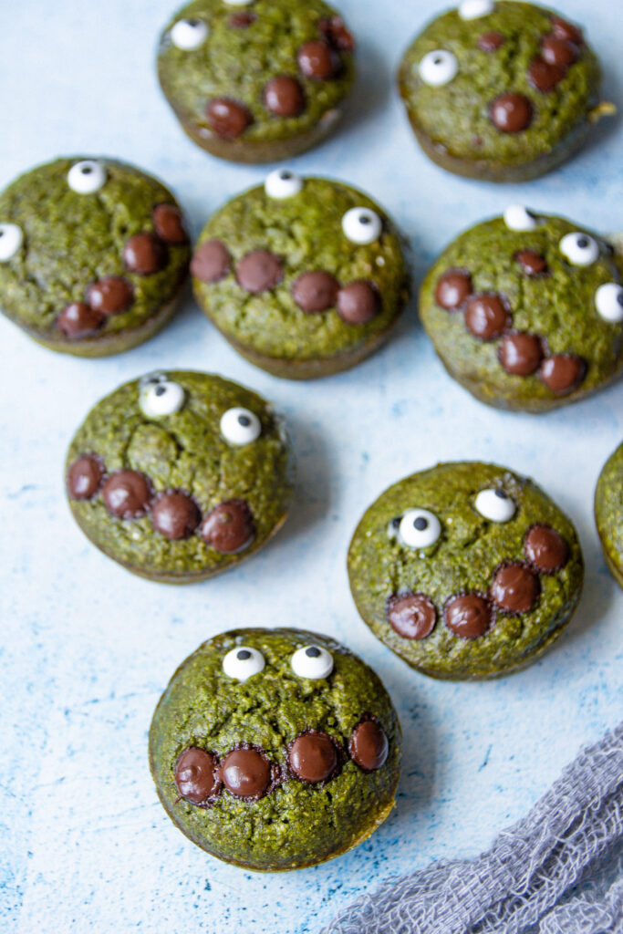 spinach vegan green monster muffins