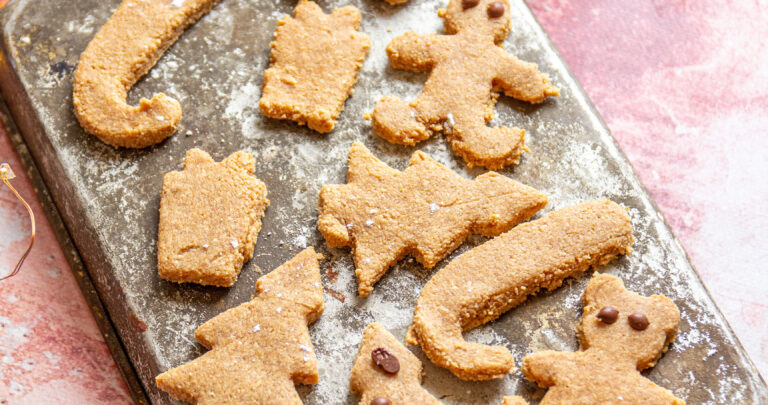 vegan gingerbread men cookies gluten-free