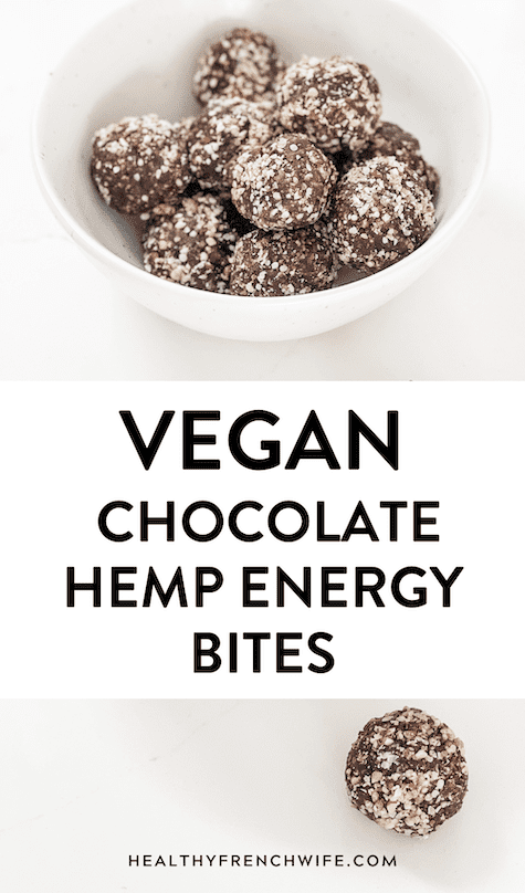 Easy No Bake Vegan Chocolate Hemp Energy Bites Recipe