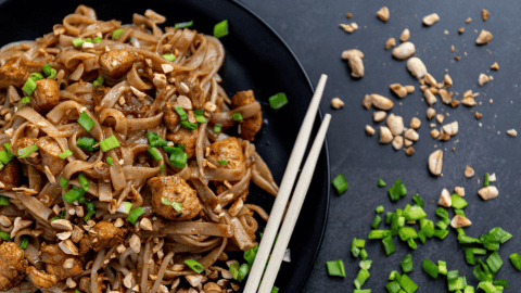 Vegan Tofu Pad Thai Recipe: Eat in 20 Minutes!