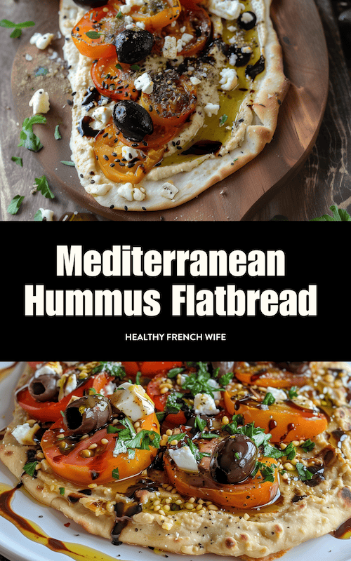 Dairy-Free Flatbread Recipe With Olives and Bell Peppers