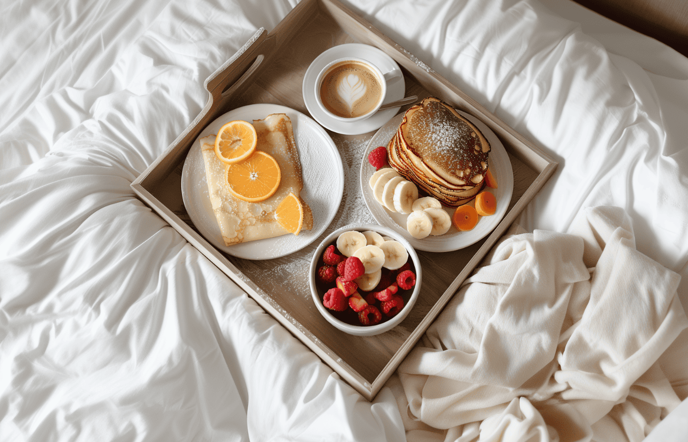 gluten-free breakfast in bed with Healthy GF Vegan Breakfast Ideas