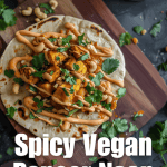 Delicious Must-Try Spicy Vegan Paneer Naan Wraps