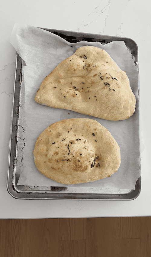 mini pizza dough made from healthy ingredients vegan