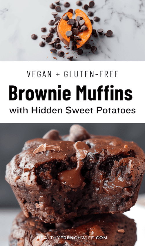 Chocolate Sweet Potato Brownie Muffins Healthy Vegan Desserts